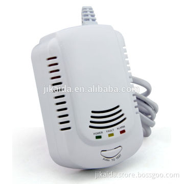 voice security alarm gas leakage detector with shut-off valve